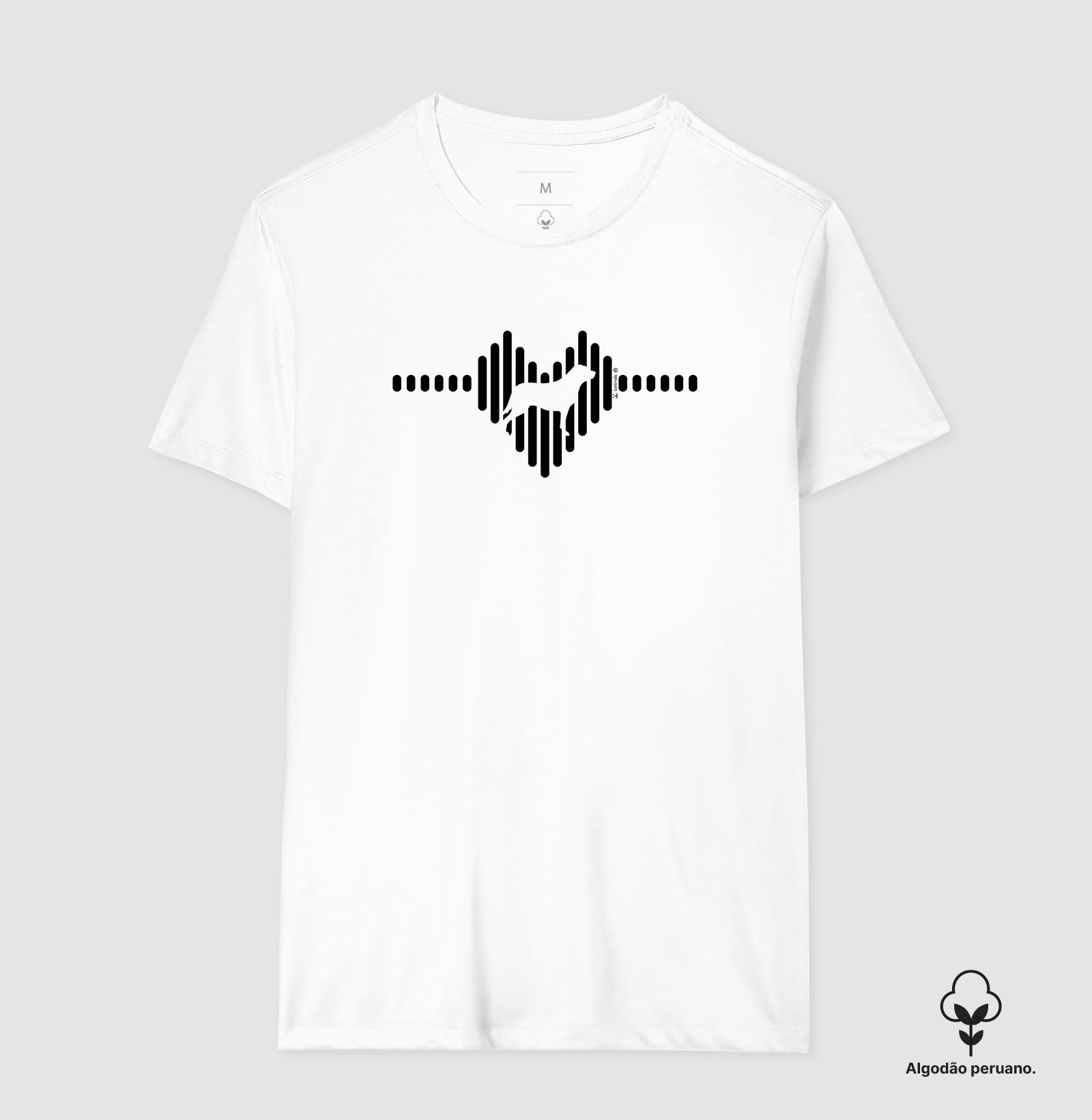 Camiseta “INCA SOFT” Labrador - Coleção Coração