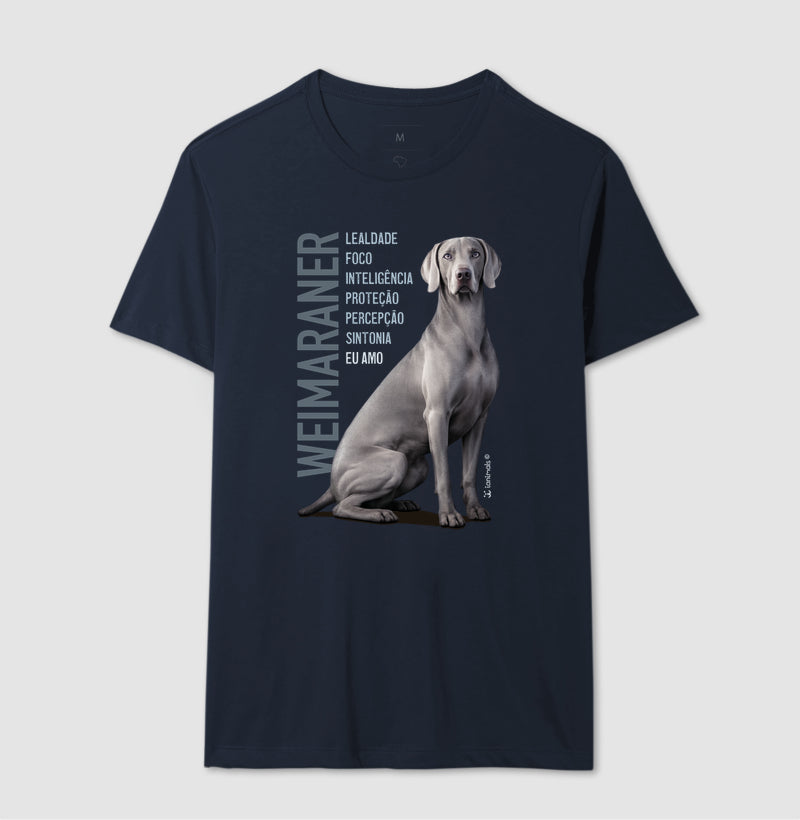 Camiseta Weimaraner Eu Amo - Essência