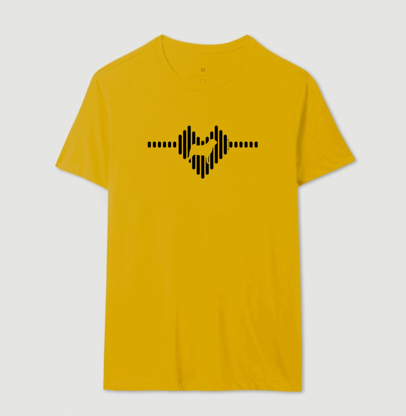 Camiseta Pug - Coleção Coração