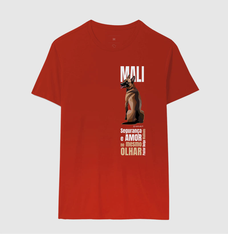 Camiseta Malinois - Olhar - Essência