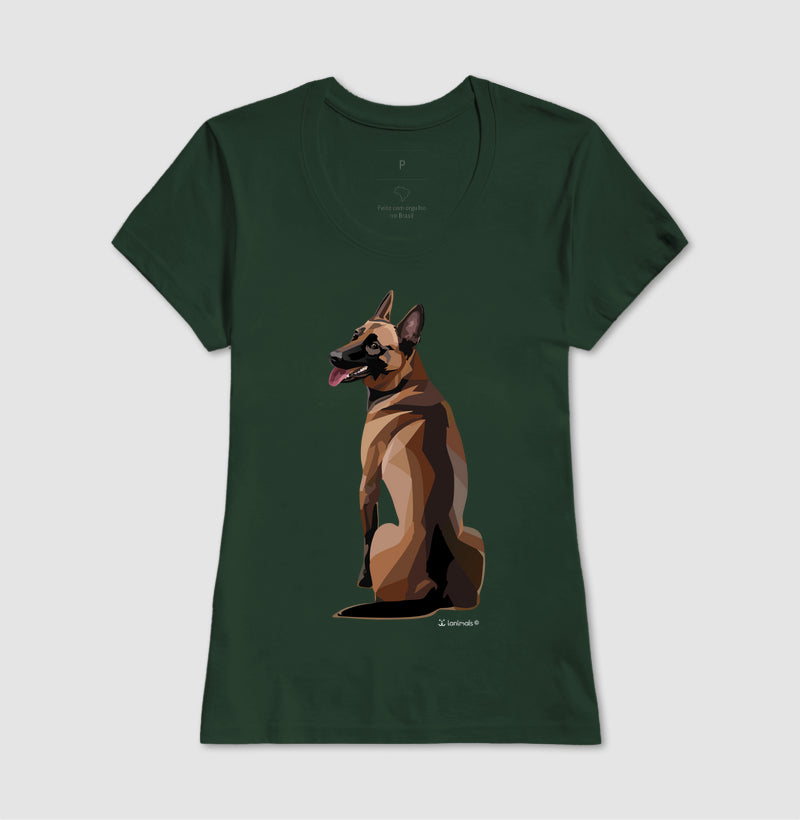 Camiseta Malinois Olhar - Geoma