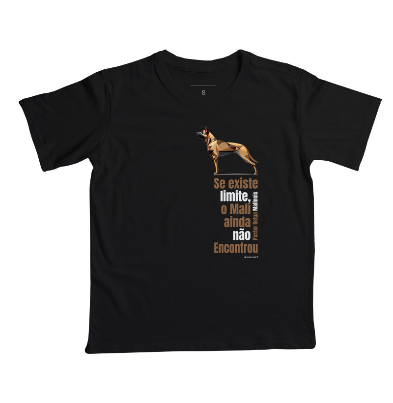 Camiseta Infantil Malinois Limite - Essência