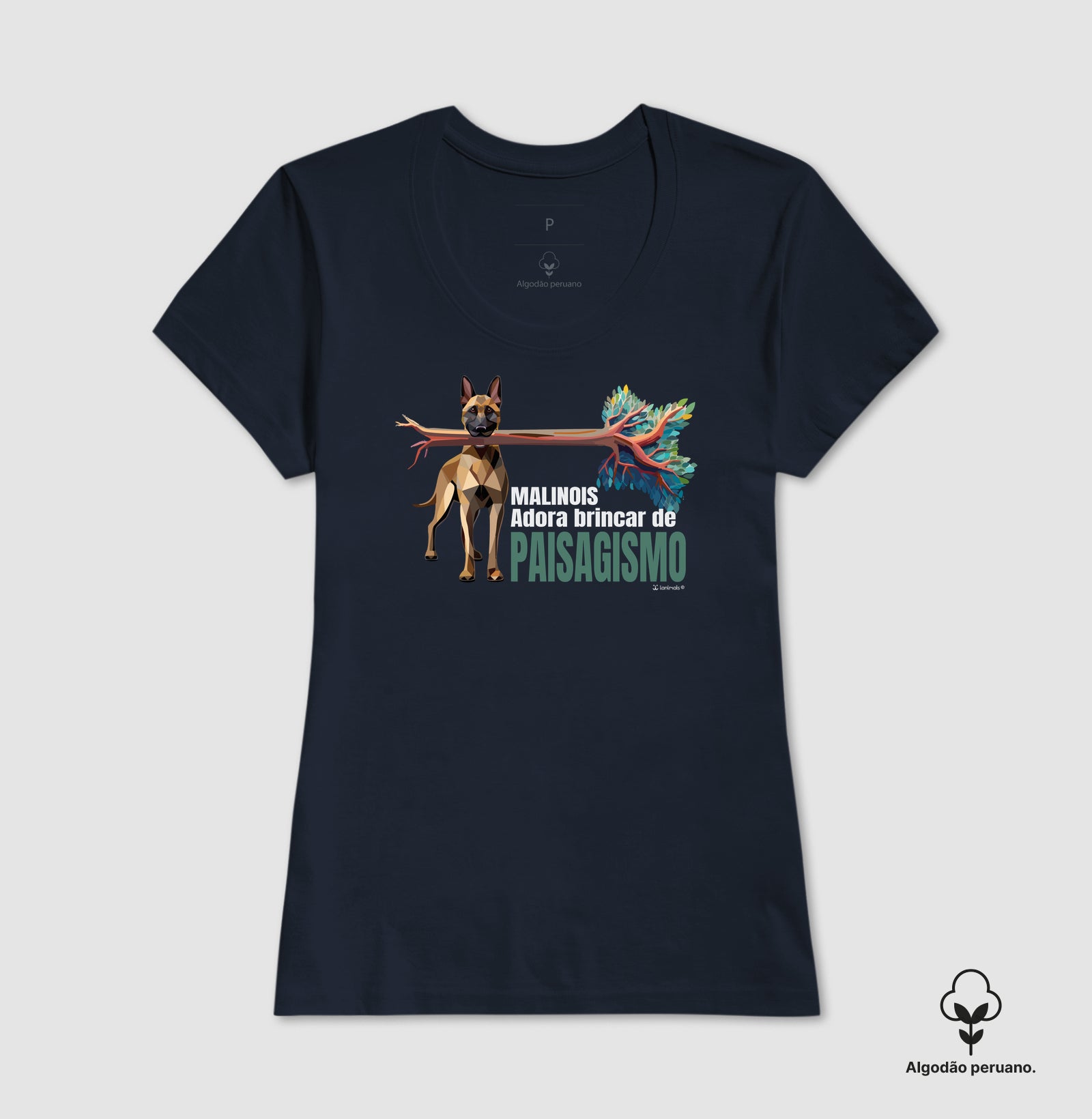 Camiseta INCA SOFT Malinois Paisagismo - Essência