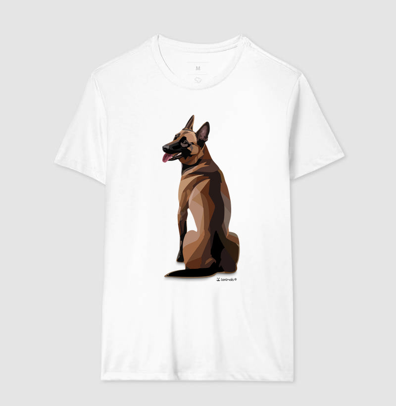 Camiseta Malinois Olhar - Geoma