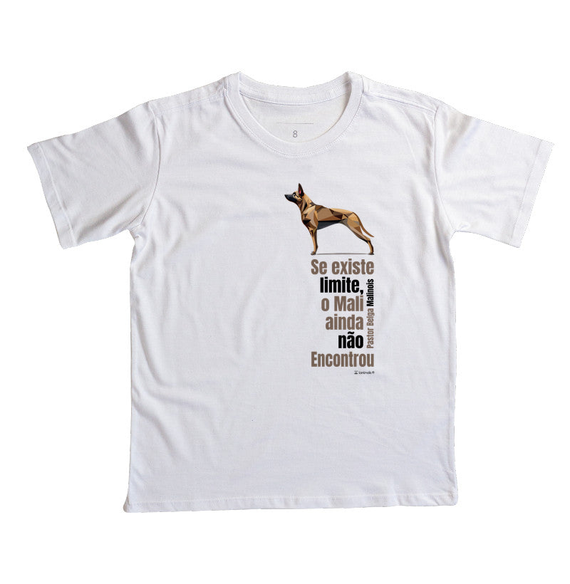 Camiseta Infantil Malinois Limite - Essência