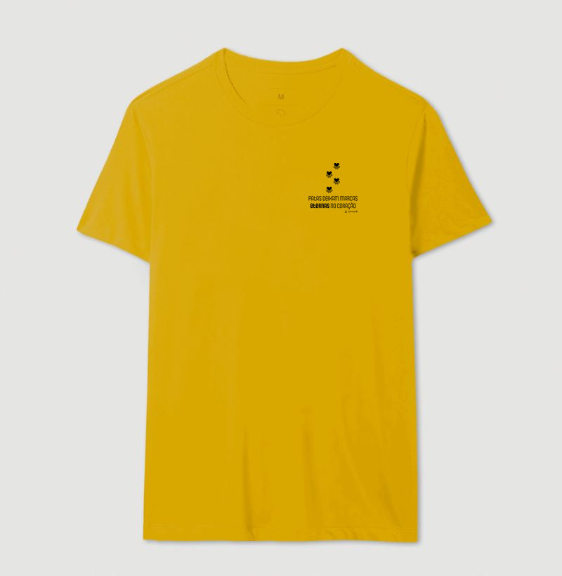 Camiseta Patas Deixam Marcas - Coleção Afeto
