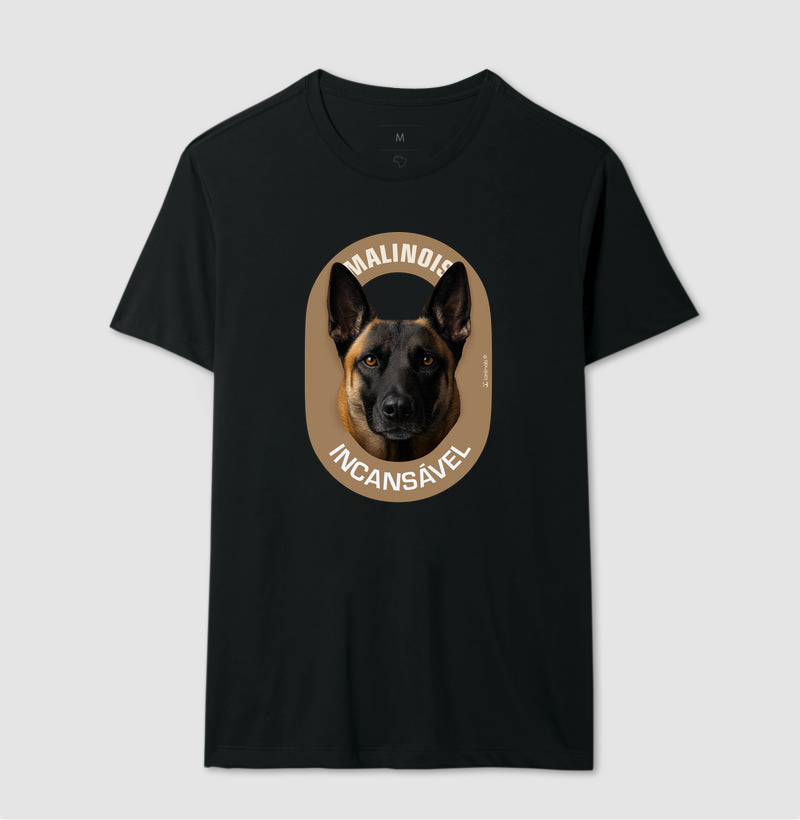Camiseta Malinois Incansável - Essência