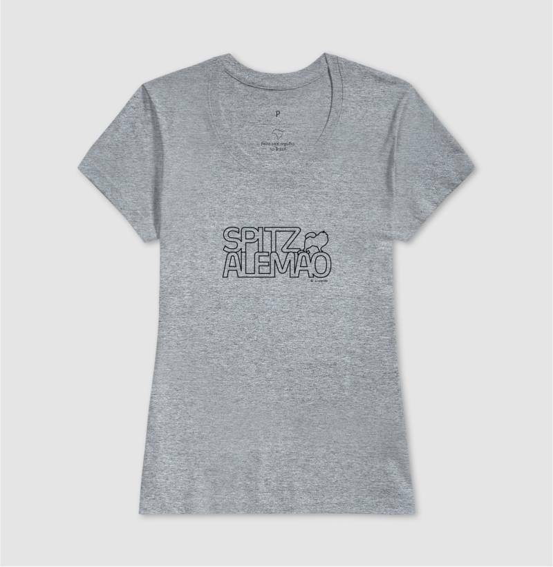 Camiseta Spitz Alemão - Coleção Identidade