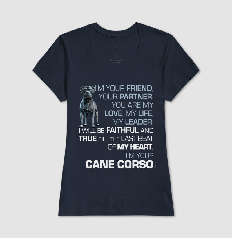 Camiseta Cane Corso Declação - Essência