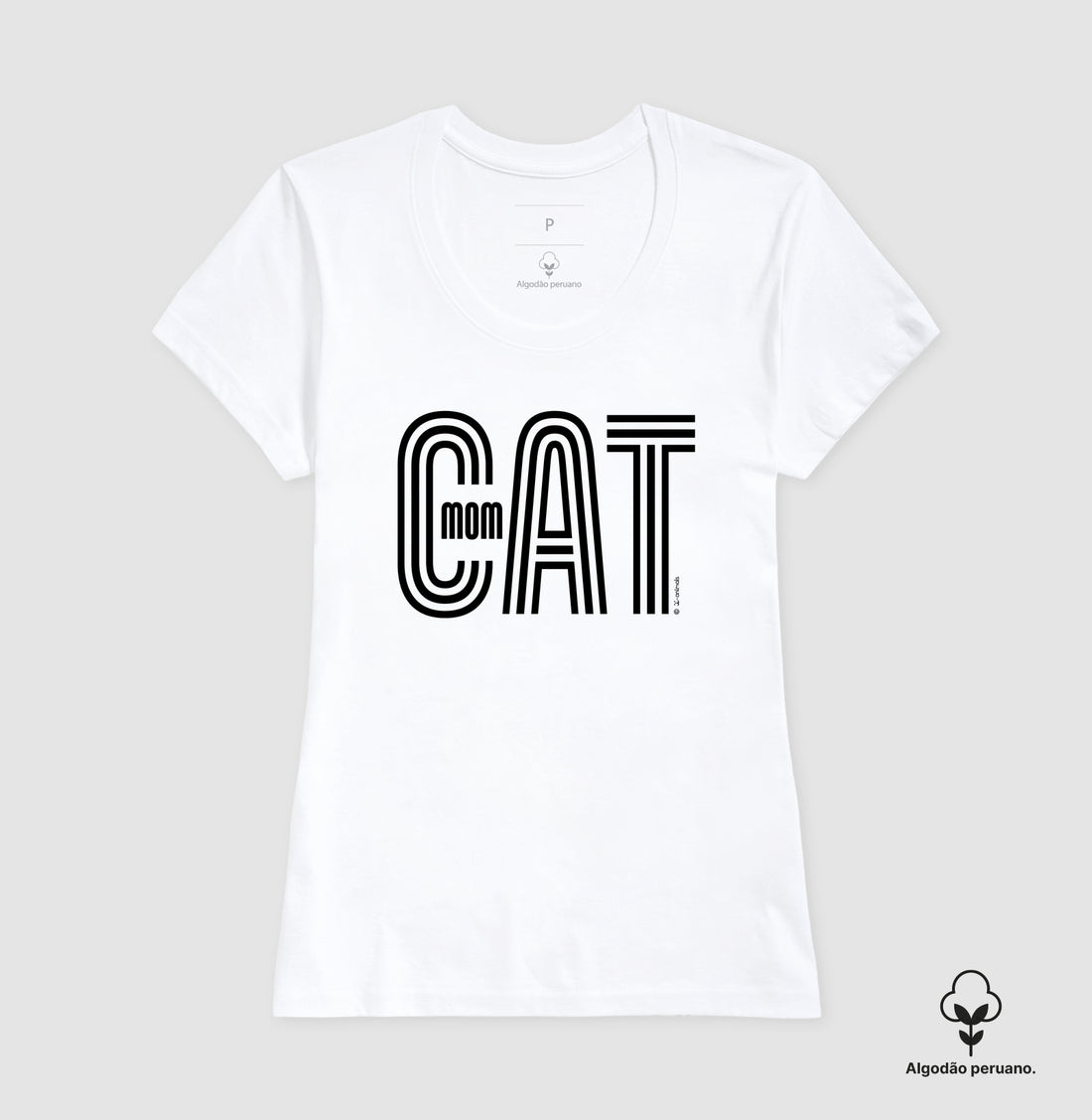 Camiseta “INCA SOFT” Cat Mom  - Coleção AFETO