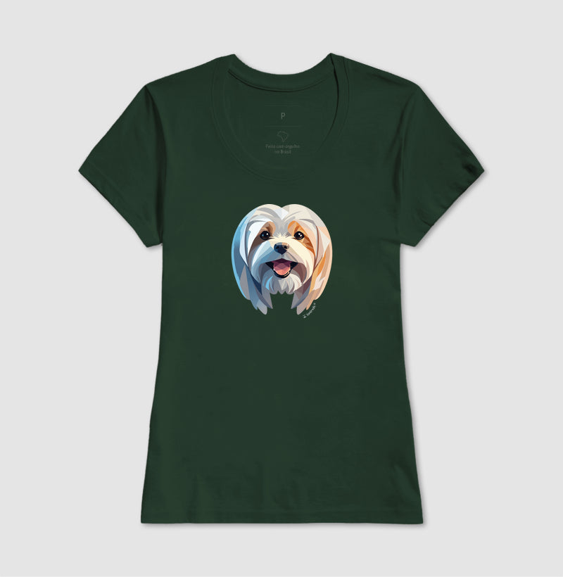 Camiseta Lhasa Apso - Coleções Geoma