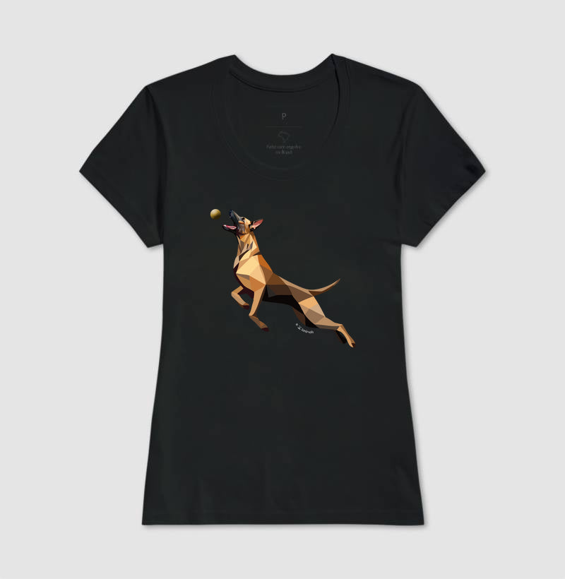 Camiseta Malinois O Pulo - Perfil/Geoma