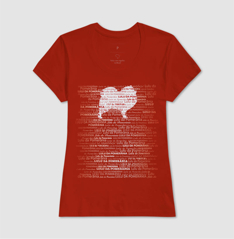 Camiseta Lulu da Pomerânia - Tessitura