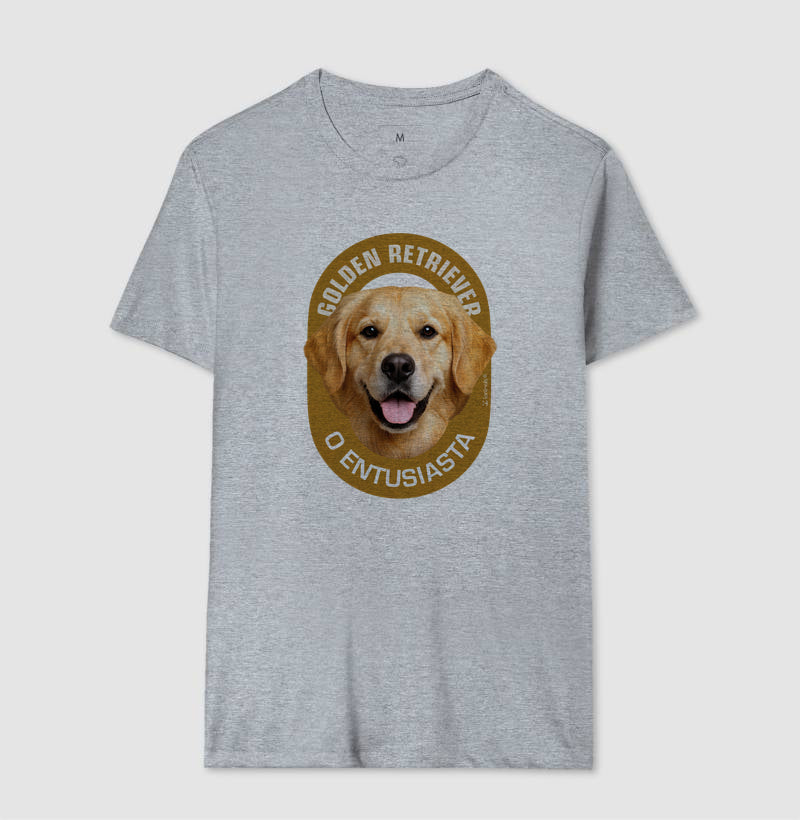 Camiseta Golden Retriever O Entusiasta - Essência