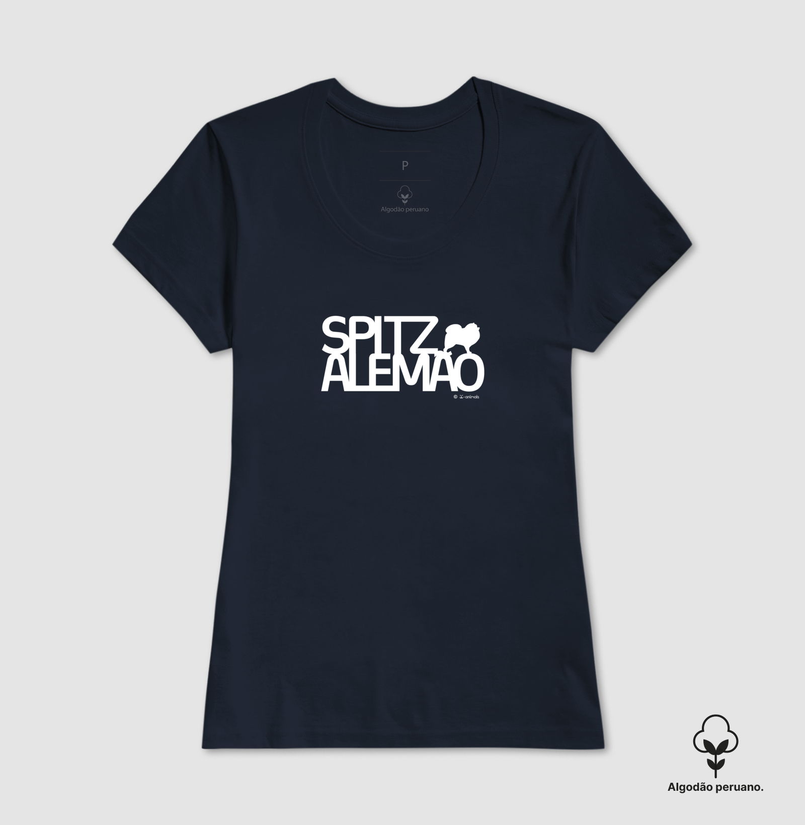 Camiseta Spitz Alemão “INCA SOFT” - Identidade