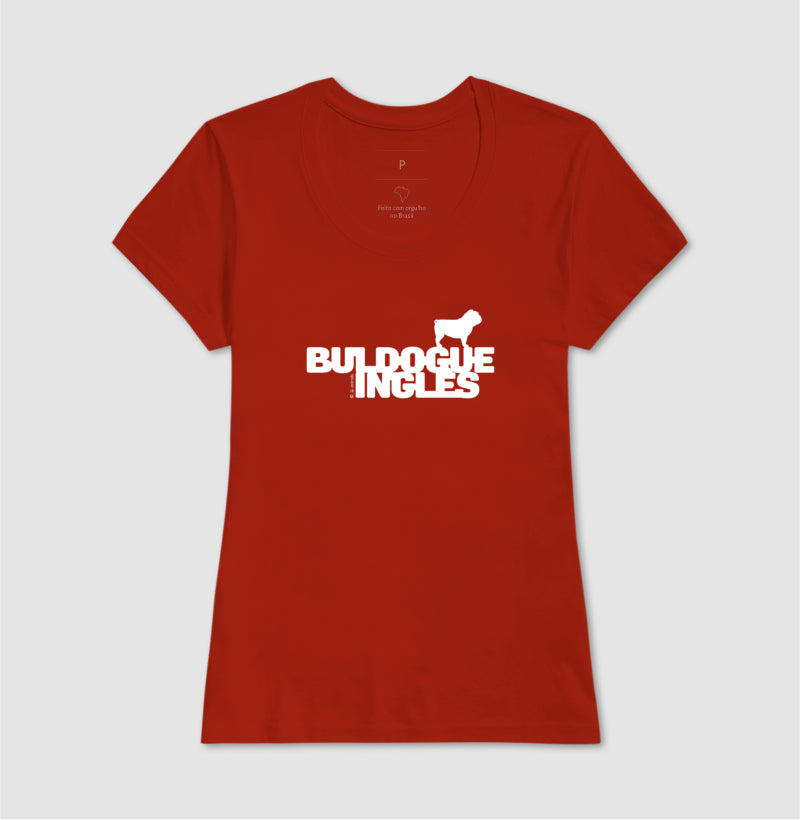 Camiseta Buldogue Inglês - Coleção Identidade