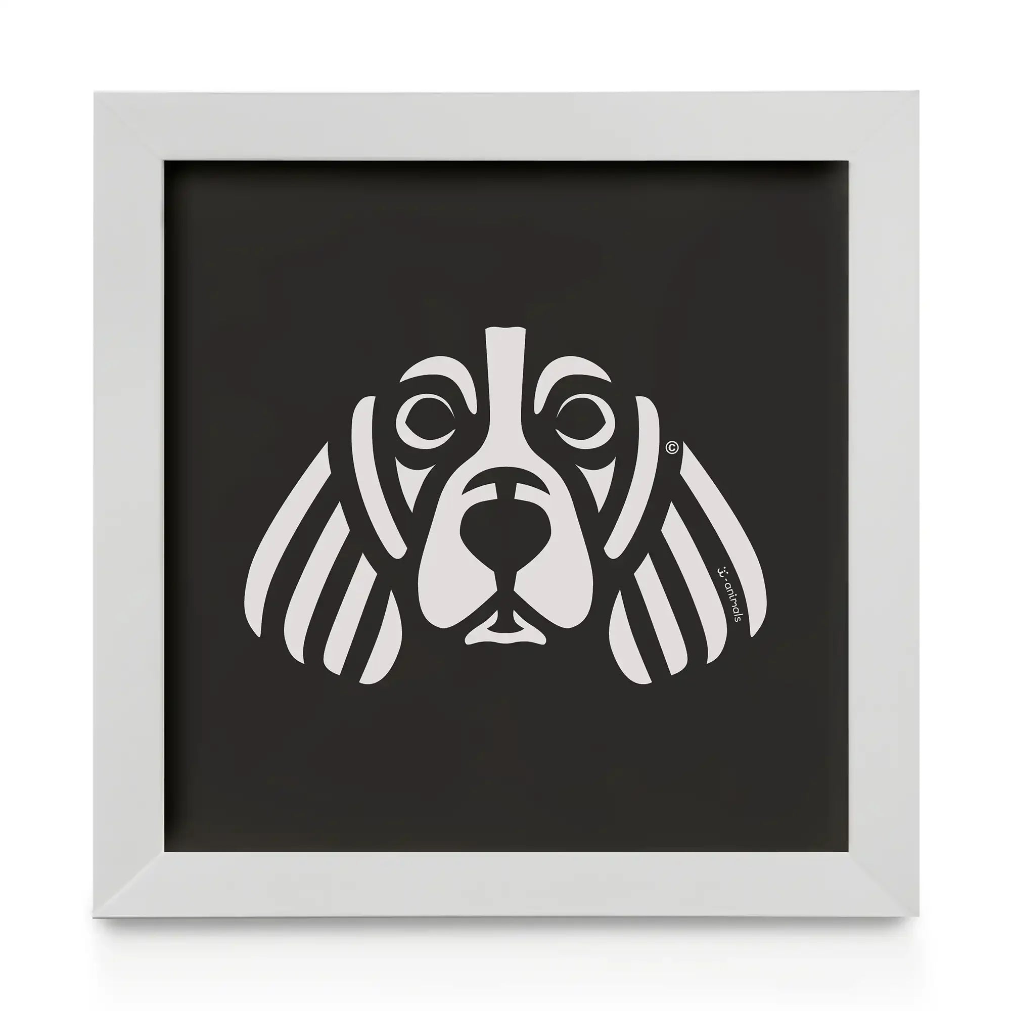 Quadro decorativo Beagle - Tribal