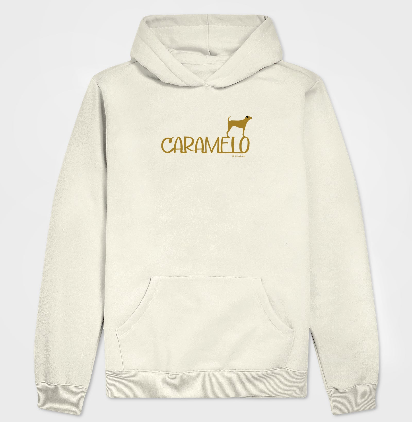Moletom com Capuz cachorro Caramelo - Identidade (sem cadarço)