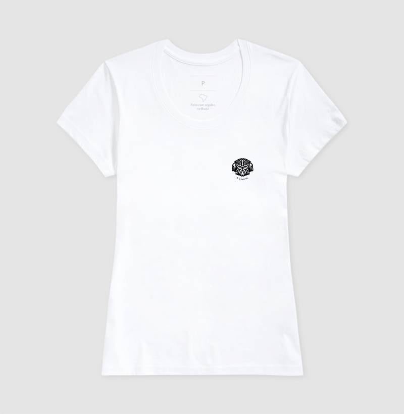 Camiseta Shih Tzu - Tribal / Side