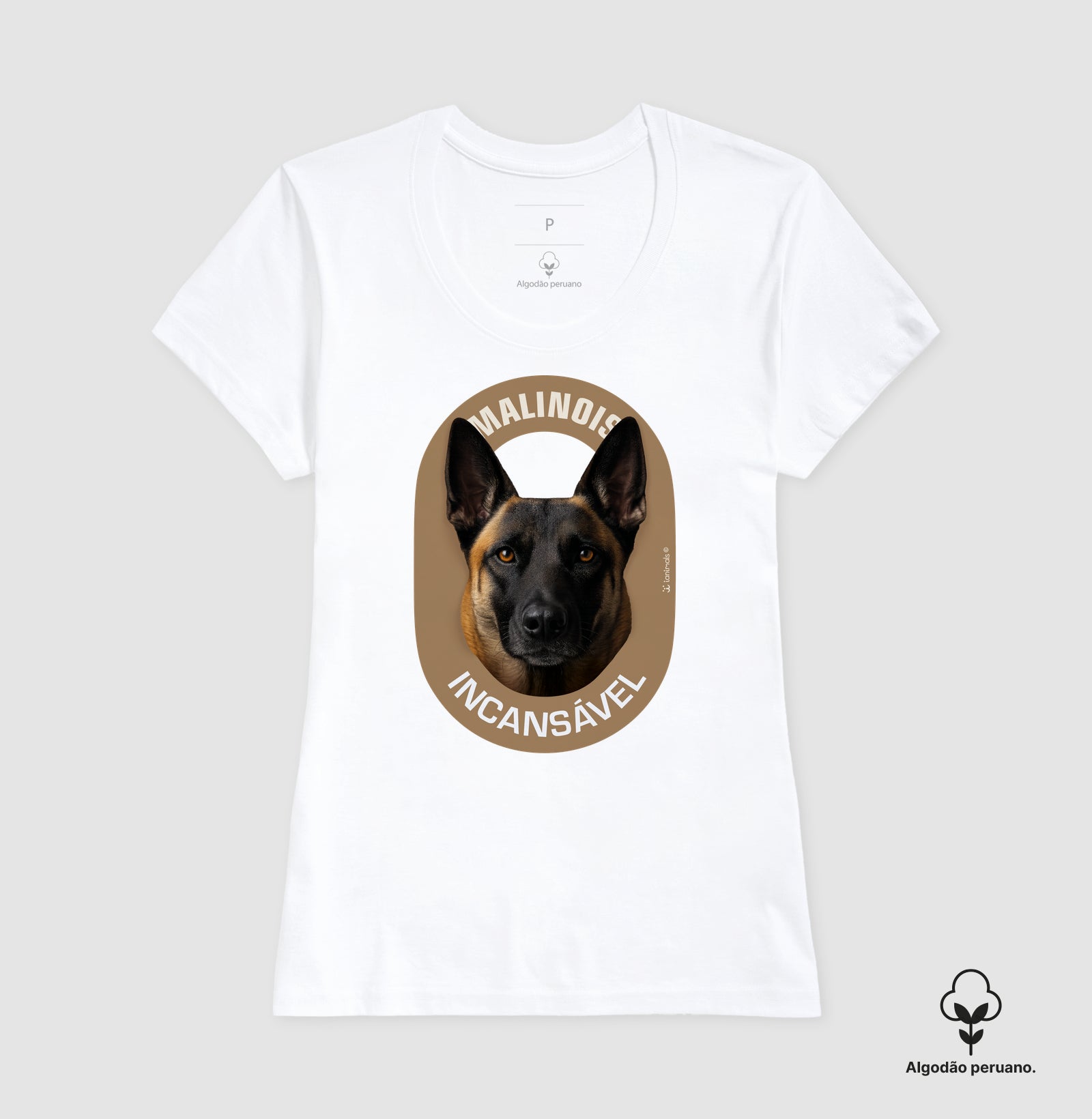 Camiseta INCA SOFT Malinois Incansável - Essência