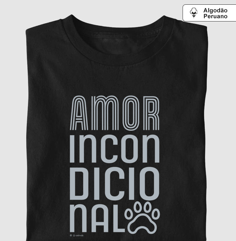 Camiseta “INCA SOFT” Amor Incondicional - Coleção AFETO