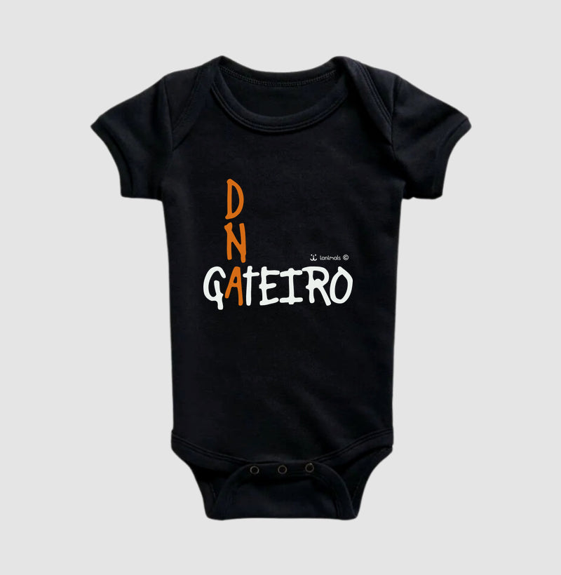 Body Infantil DNA Gateiro - Afeto