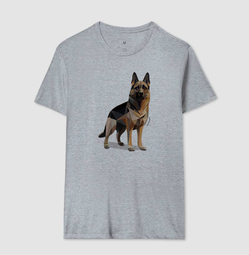Camiseta Pastor Alemão Postura - Geoma