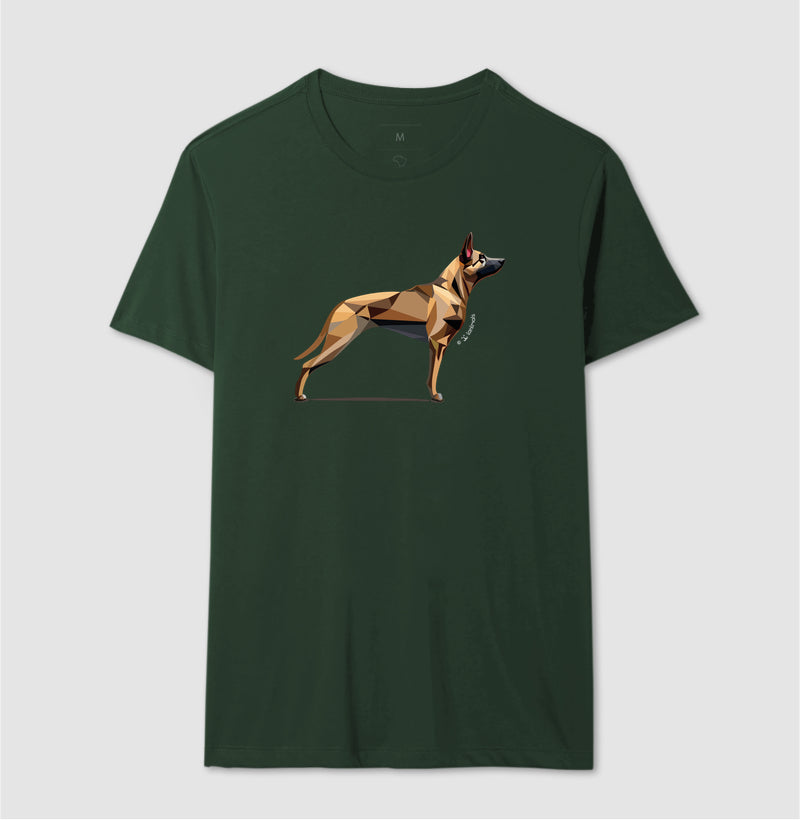 Camiseta Malinois Perfil - Geoma