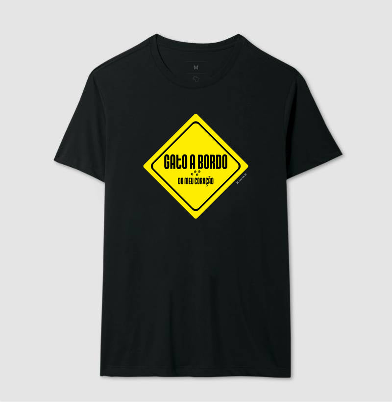 Camiseta Gato a Bordo - Afeto