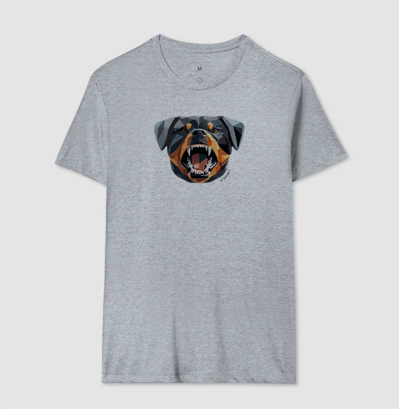 Camiseta Rottweiler Guardião - Geoma