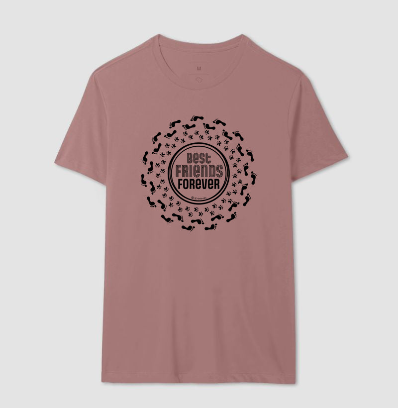Camiseta Pets, Best Friends Forever - Coleção AFETO