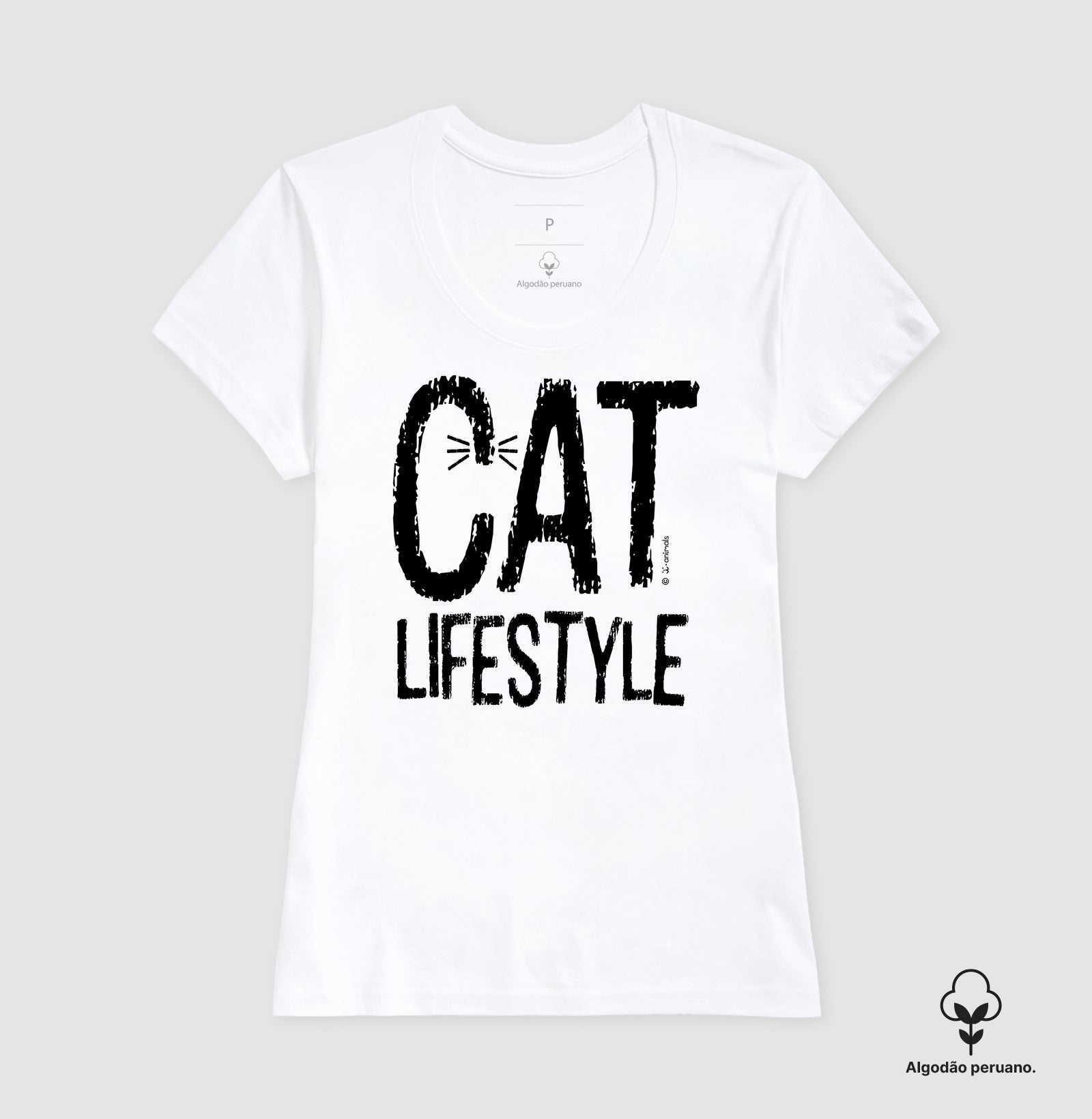 Camiseta “INCA SOFT” Cat Lifestyle - Coleção AFETO