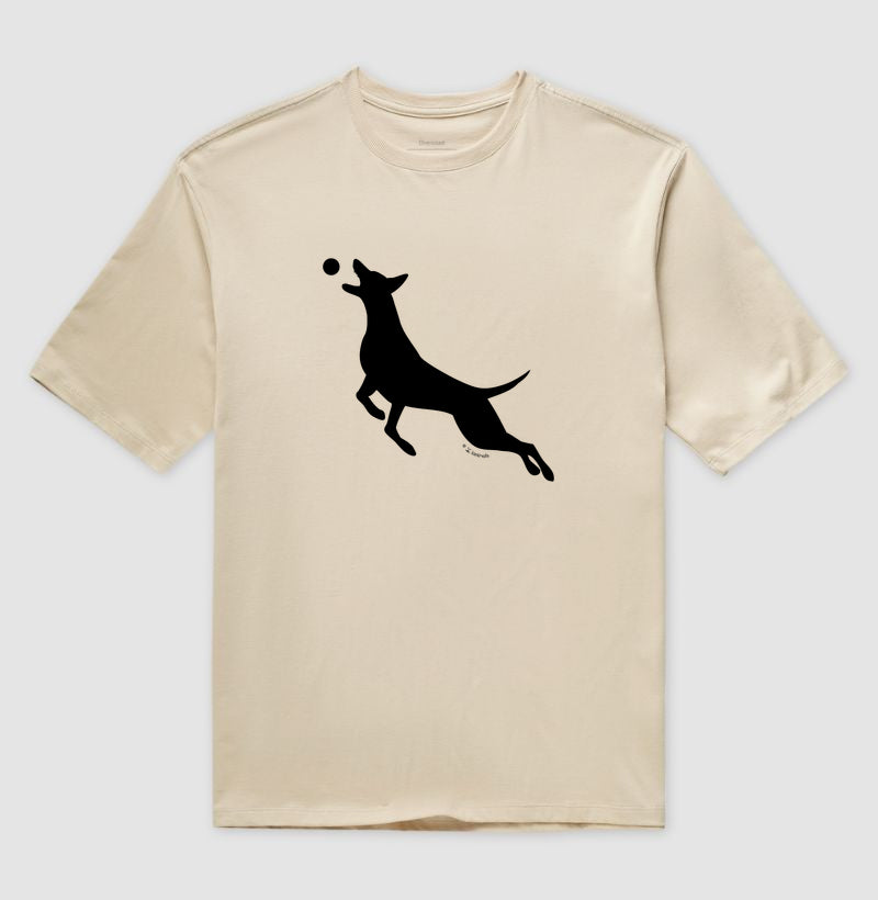 Camiseta Oversized Malinois O Pulo - Perfil