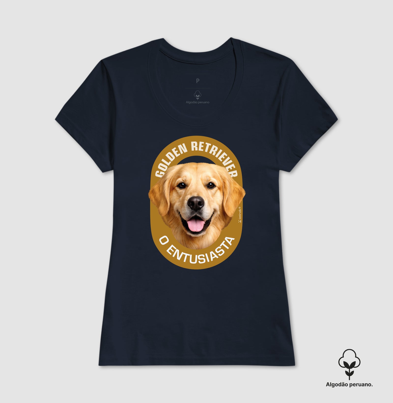 Camiseta INCA SOFT - Golden Retriever O Entusiasta - Essência