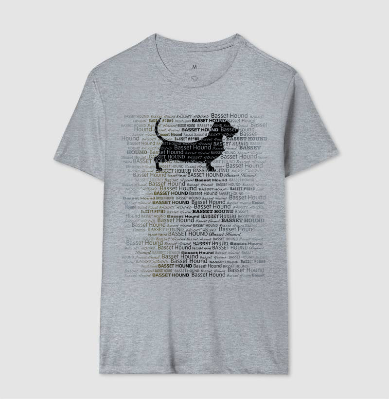 Camiseta Basset Hound - Tessitura