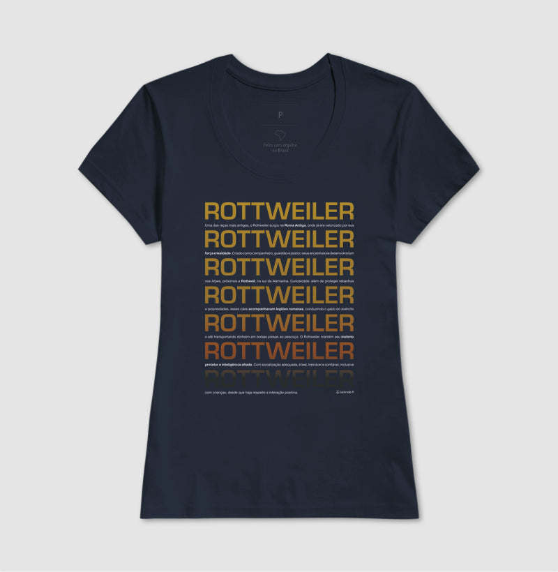 Camiseta Rottweiler - Origem