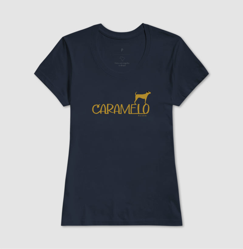 Camiseta Cachorro Caramelo - Coleção Identidade