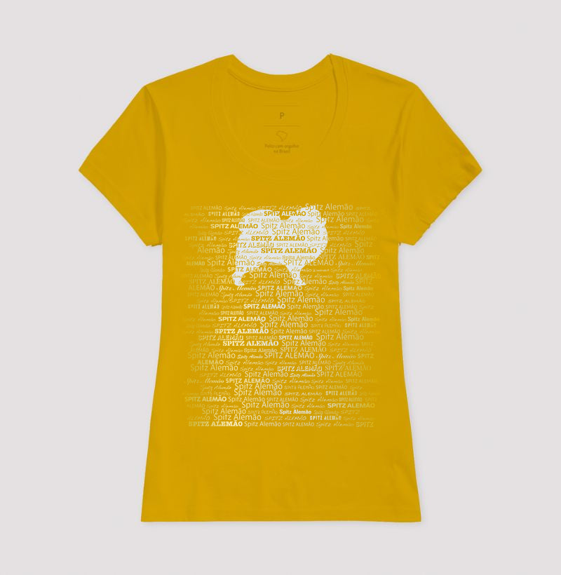 Camiseta Spitz Alemão - Tessitura