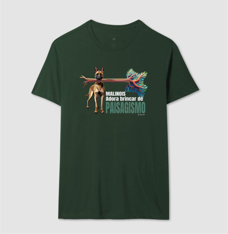 Camiseta Malinois Paisagismo - Essência
