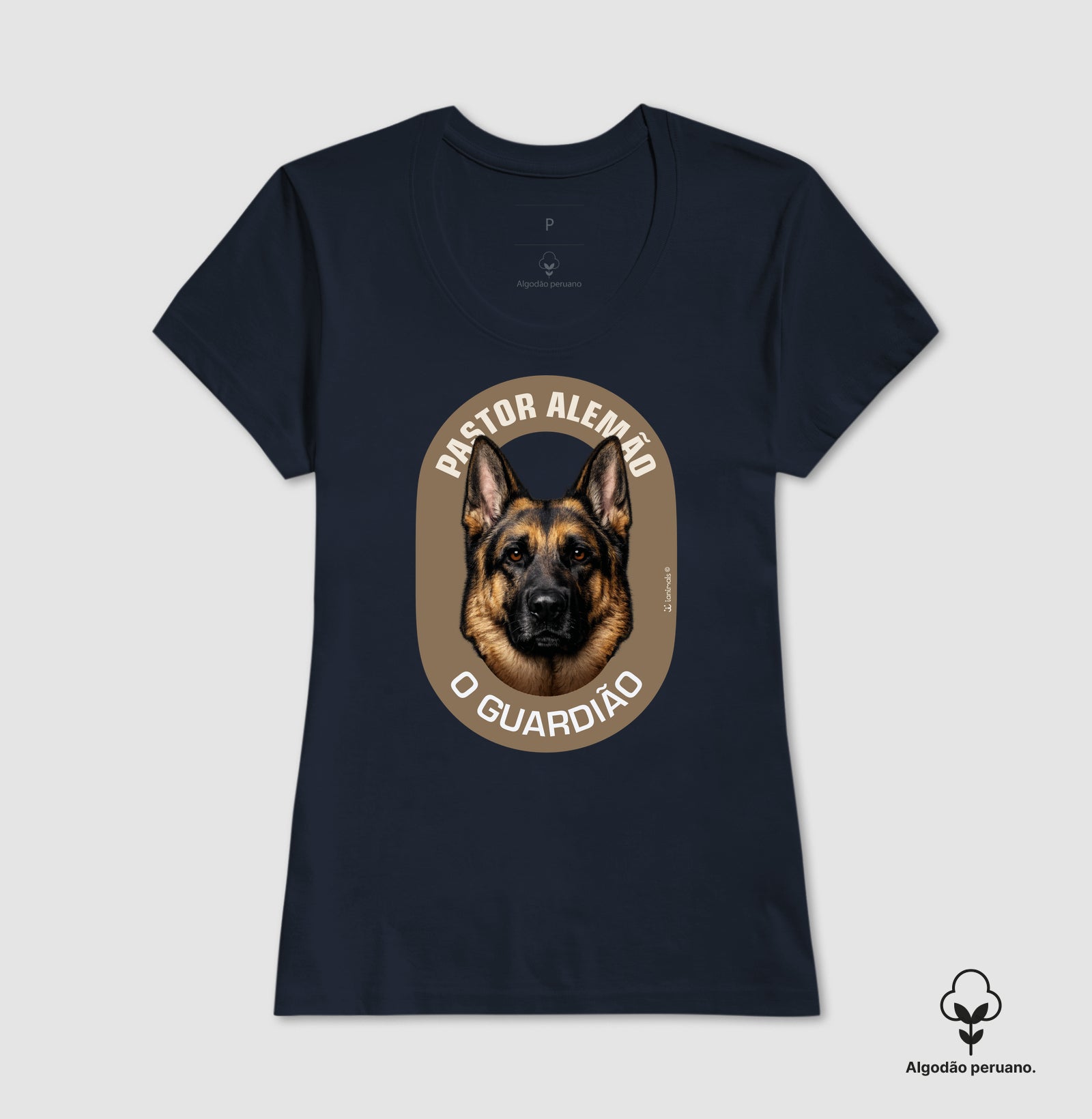Camiseta INCA SOFT - Pastor Alemão O Guardião - Essência