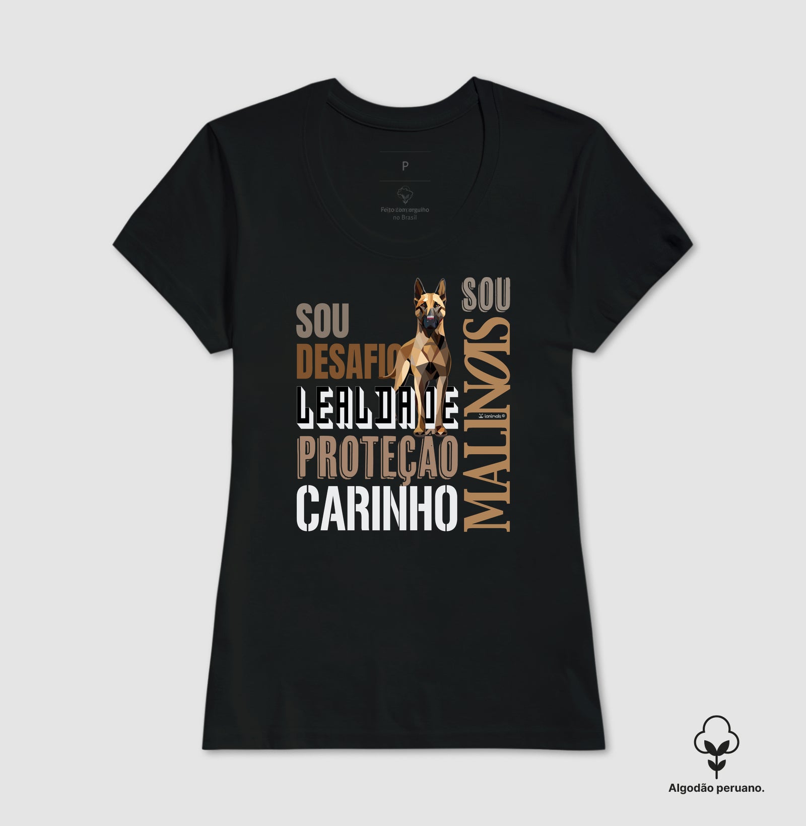 Camiseta INCA SOFT Malinois SOU - Essência