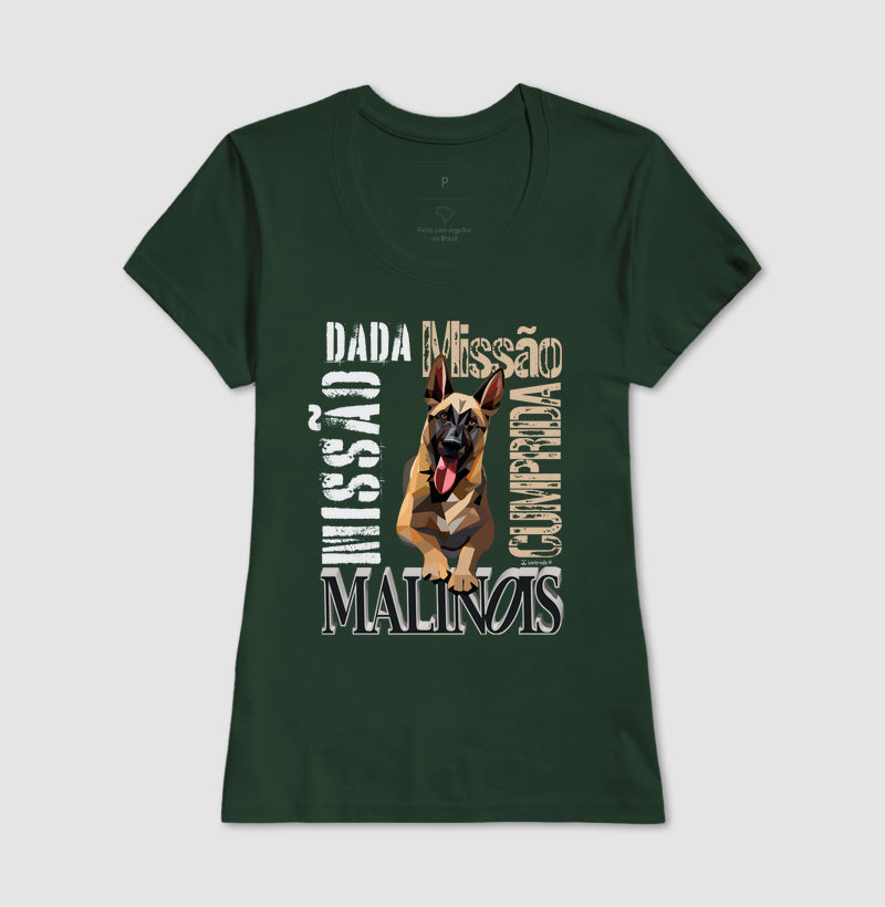 Camiseta Malinois Missão Comprida - Essência