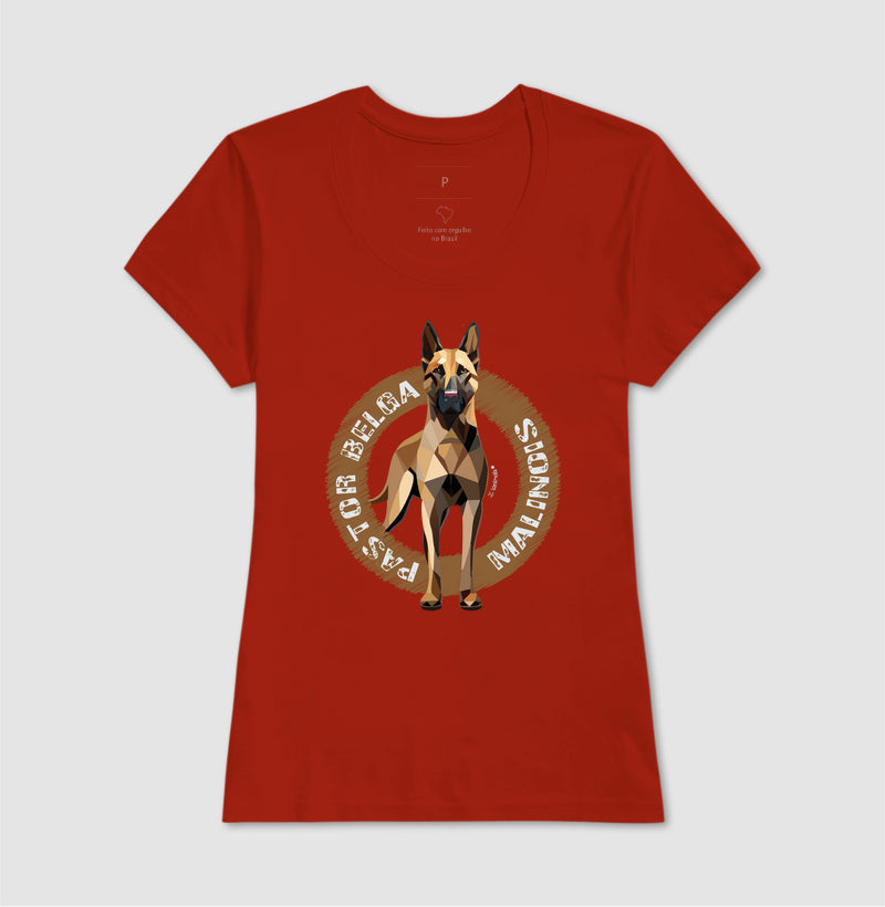 Camiseta Malinois Raça - Geoma