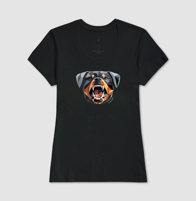 Camiseta Rottweiler Guardião - Geoma