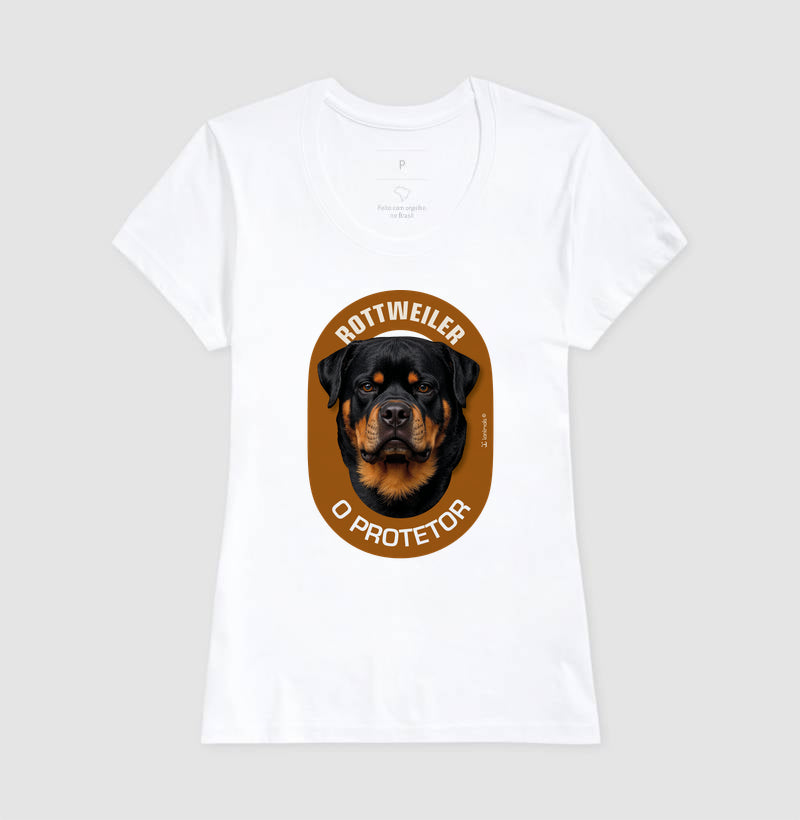 Camiseta Rottweiler o Protetor - Essência