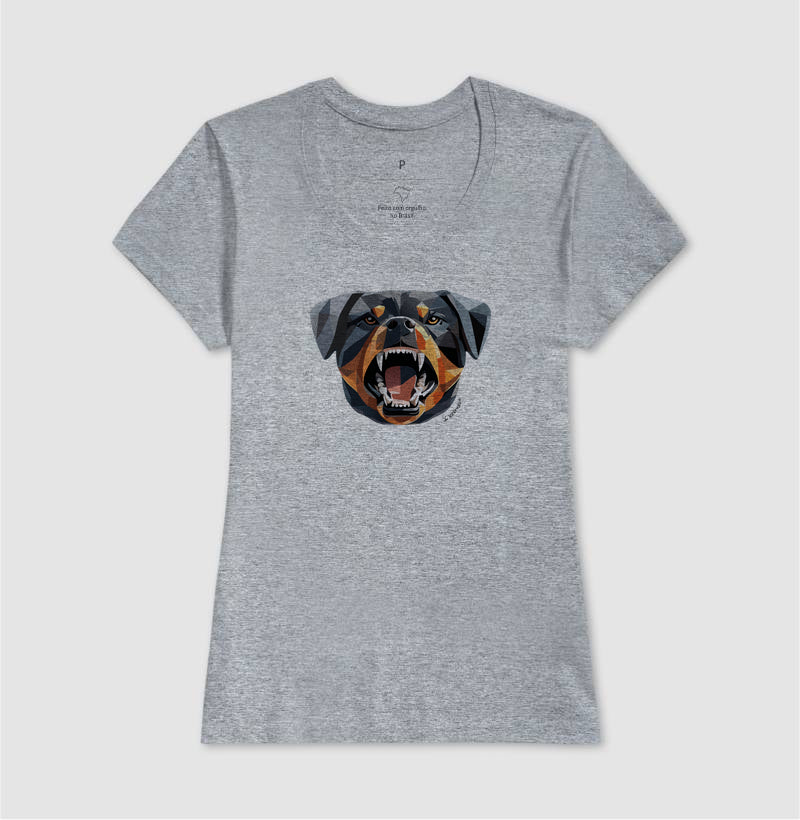 Camiseta Rottweiler Guardião - Geoma