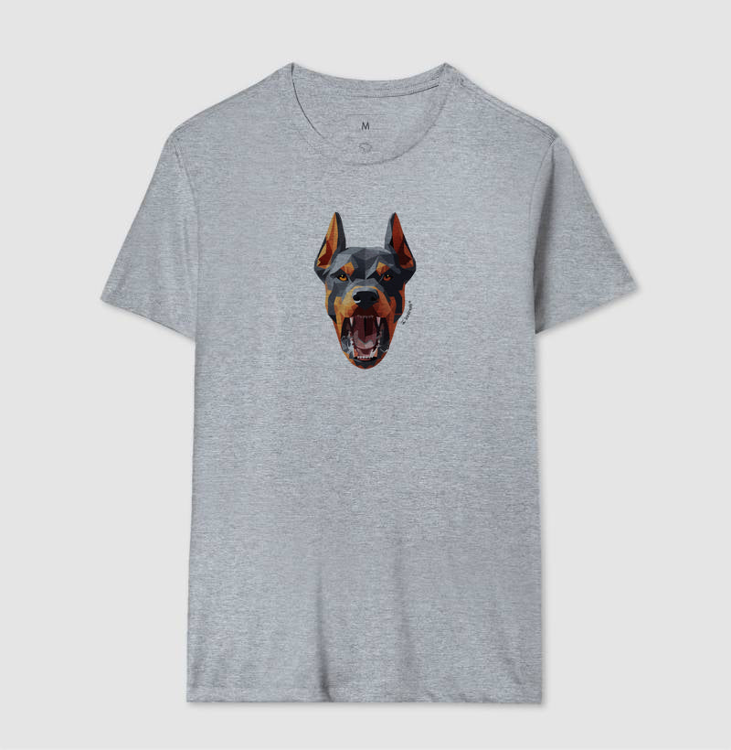 Camiseta Doberman - Coleção Geoma