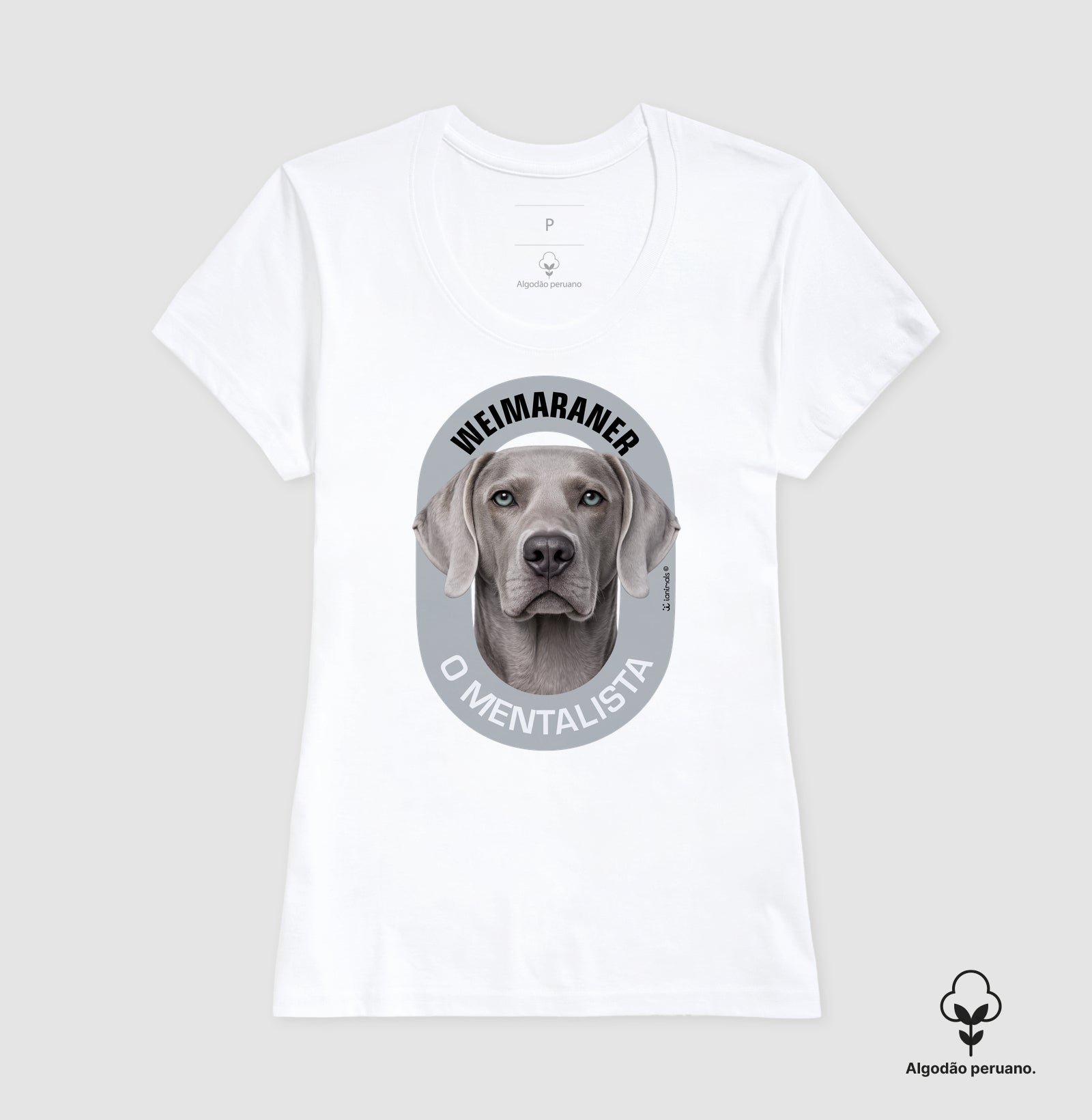 Camiseta INCA SOFT Weimaraner O Mentalista - Essência