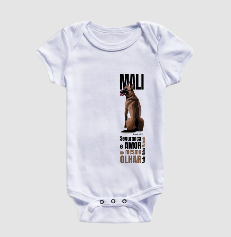 Body Infantil Malinois - Olhar - Essência