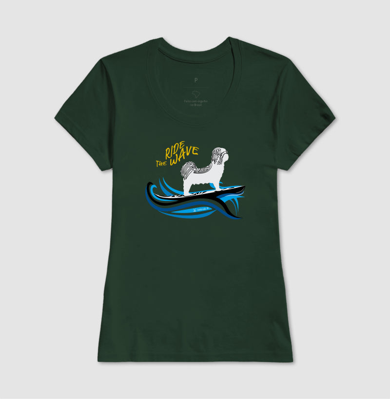 Camiseta Shit Tzu - Surfista